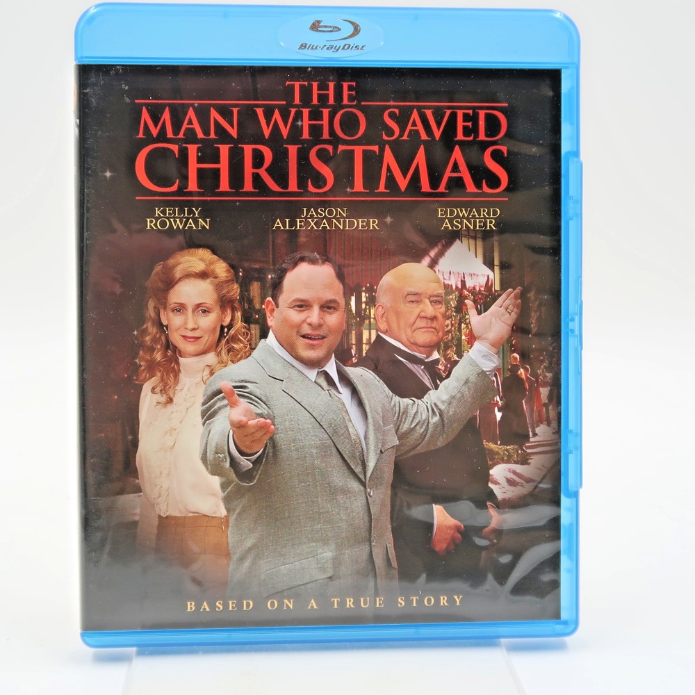 The Man Who Saved Christmas Blu-ray Jason Alexander Kelly Rowan Edward Asner